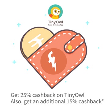 India Desire : Tinyowl Freecharge Offer : Get 25% Cashback In Tinyowl Wallet + 15% Freecharge Cashback